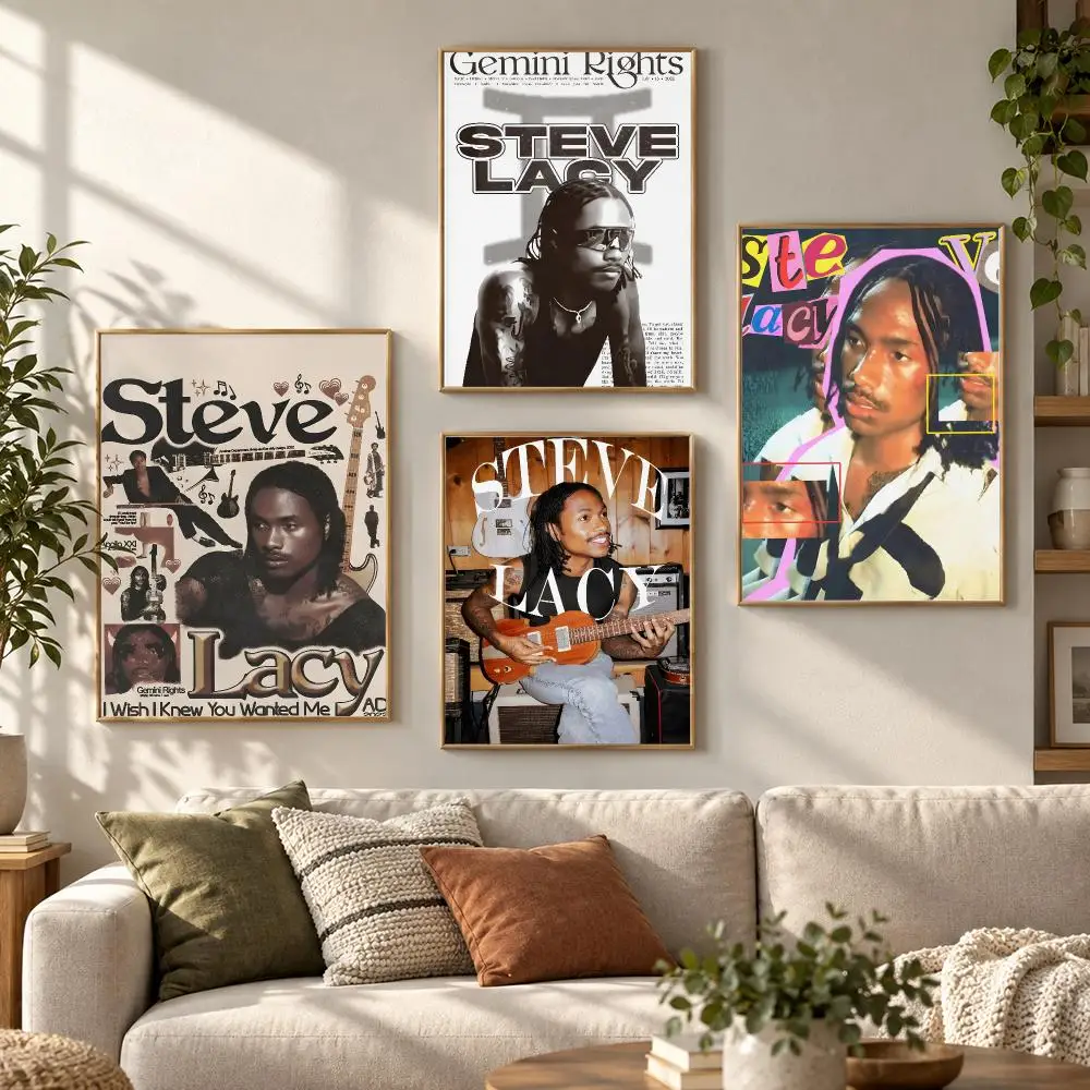 R&B Singer S-Steve Lacy Poster HD Waterproof Aesthetic Wall For Home Decor Trendy Durable Easy To Apply Art