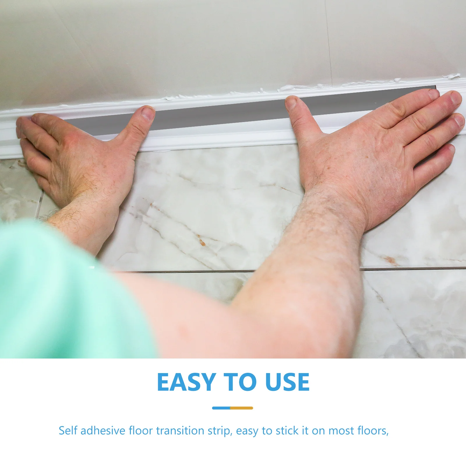 Floor Transition Strip 60Inch Self Adhesive Pvc Edge Guard For Tile Hotel Transition Strip Trim