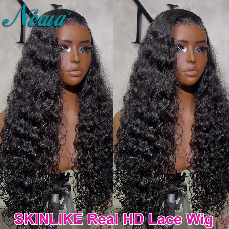 

Новый парик Newa Hair 13x4 13x6 HD Lace Frontal, предварительно сформированный, натуральный черный, из человеческих волос, без клея, HD-парик, 5x5/9x6 HD Lace Closure Wigs