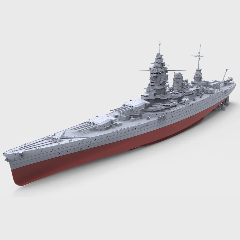 SSC703 SSMODEL 1/350 1/700 1/200 Frankreich Dunkerque-Klasse Schlachtschiff Dunkerque (1939) Militärmodellbausatz mit vollem Rumpf