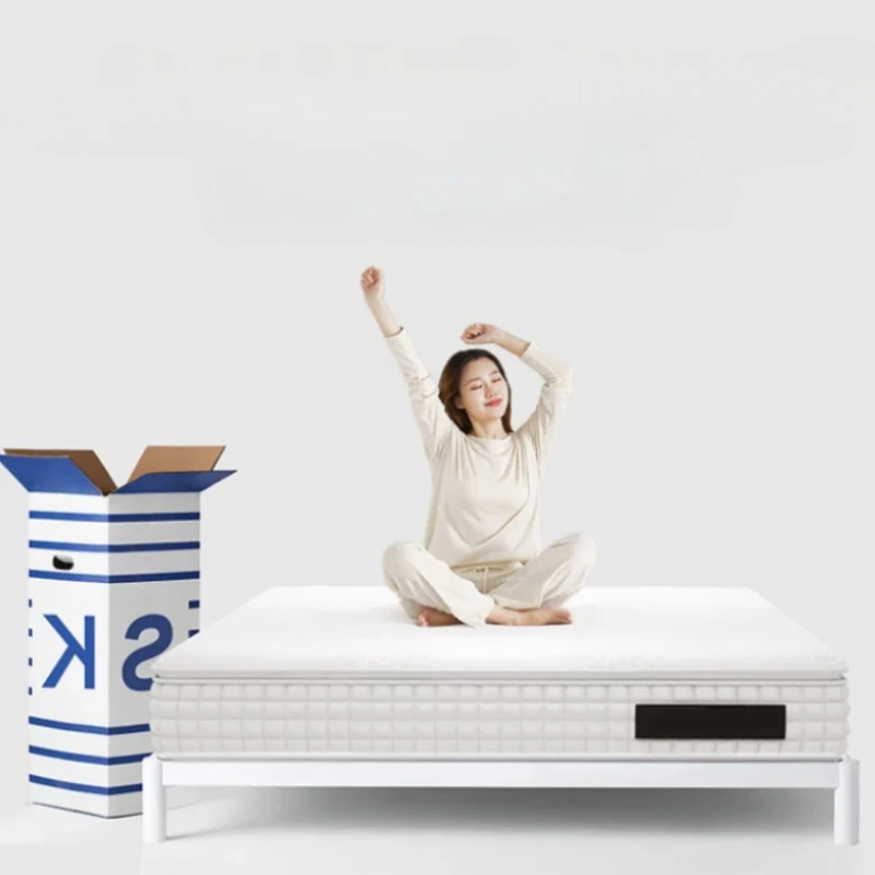 

Spring Molblly King Mattresses Roll Double Side Comfortable Bedroom Memory Foam Mattress Queen Sleeping Materac Salon Furniture