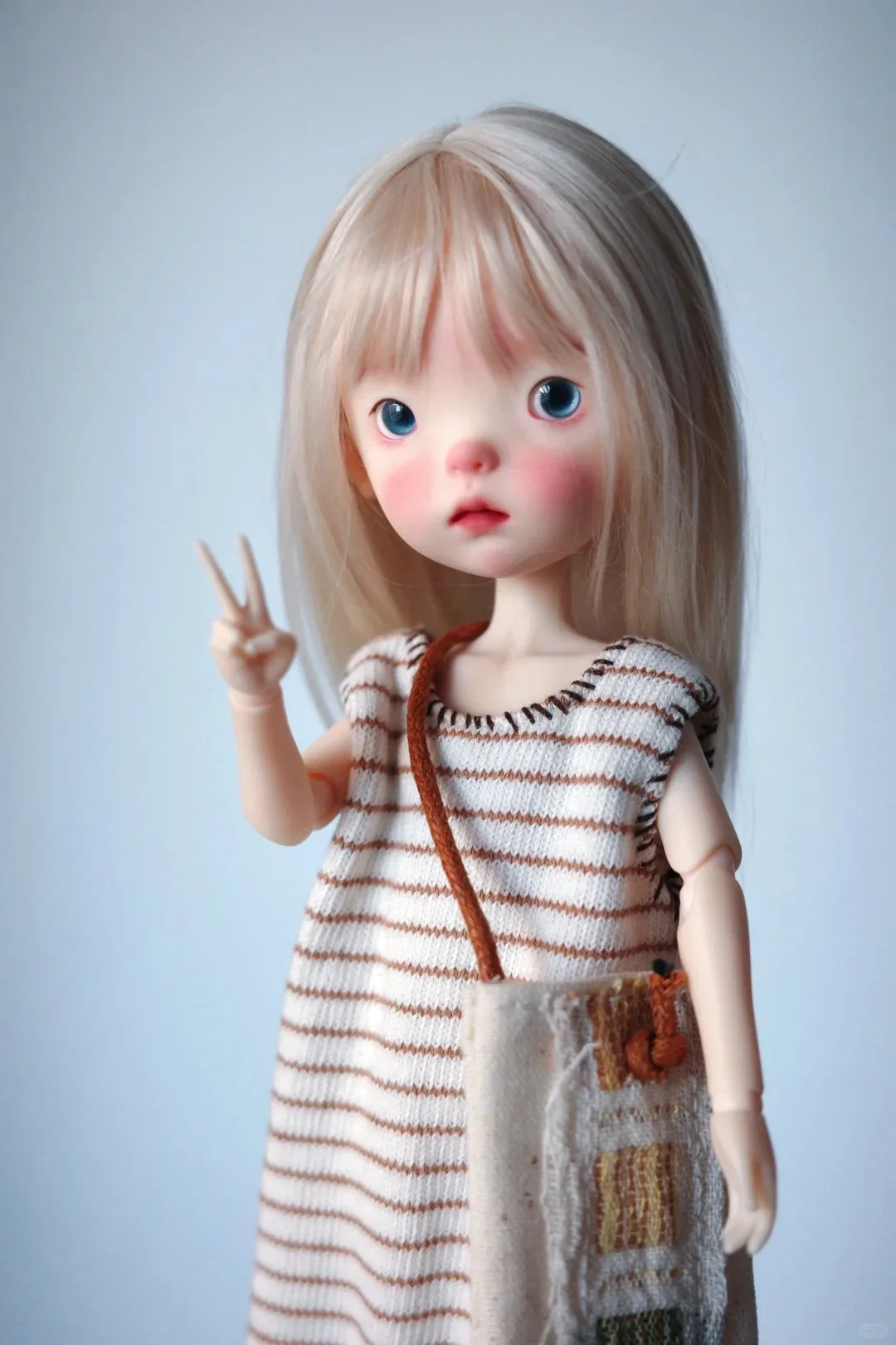 BJD pop 1/6 landoudou blauwe bonen kleine 6 meisje pop schattige SD pop hars speelgoed verjaardagscadeau poppen in aanbiedingen poppen