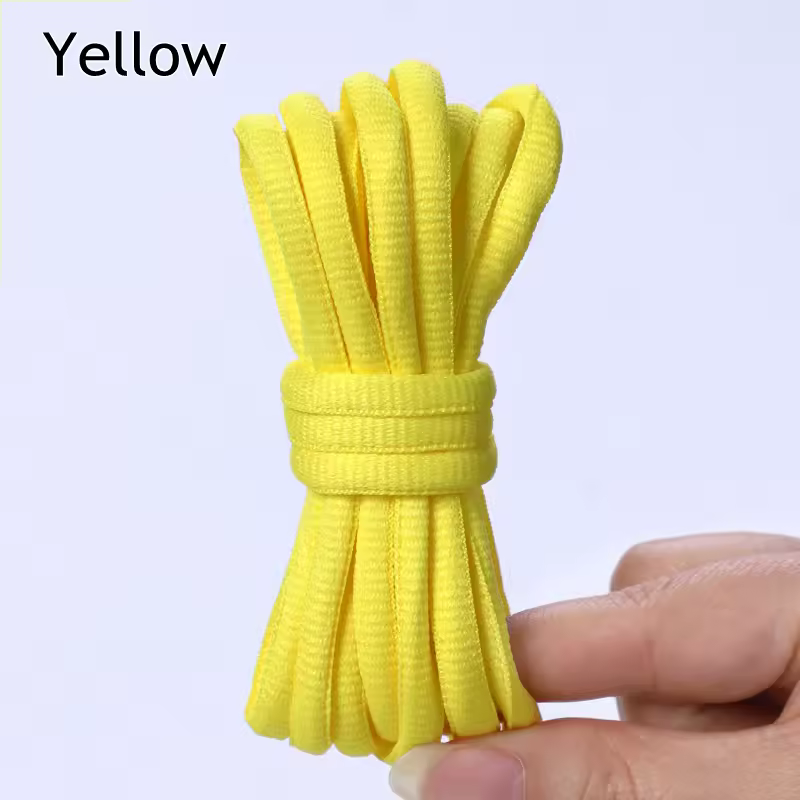 1Pair Oval Shoe Laces Half Round Athletic Shoelaces for Running Sneakers Laces Shoes Strings Durable without Fading Shoelace - Image 9