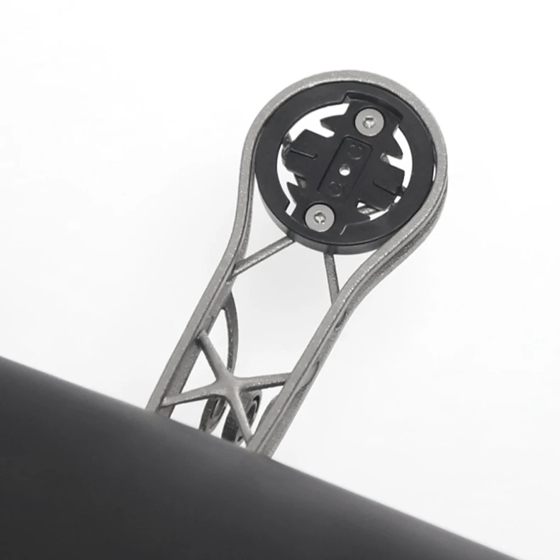 RRSkit 3D-gedruckte Titanlegierung Fahrradcomputer-Verlängerungshalterung für Garmin-Uhrenständer Rennrad Gopro-Lampenhalter – Detail 7