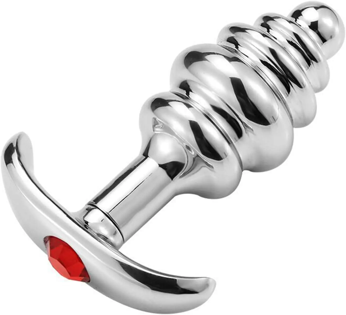 Metal Thread Anal Plug Anchor Luxury Jewelry Base Butt Plug Adult Sex Toy