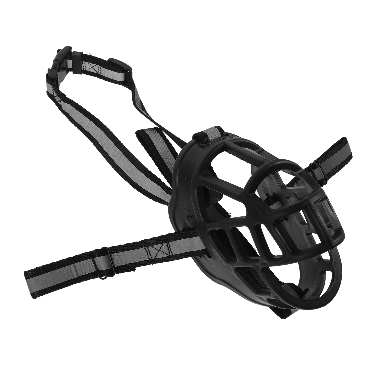 

Dog Muzzle Breathable Hollow Adjustable Tpr Material Anti-Barking Anti-Bite Outdoor Protective Head Cover for Dogs Puppy