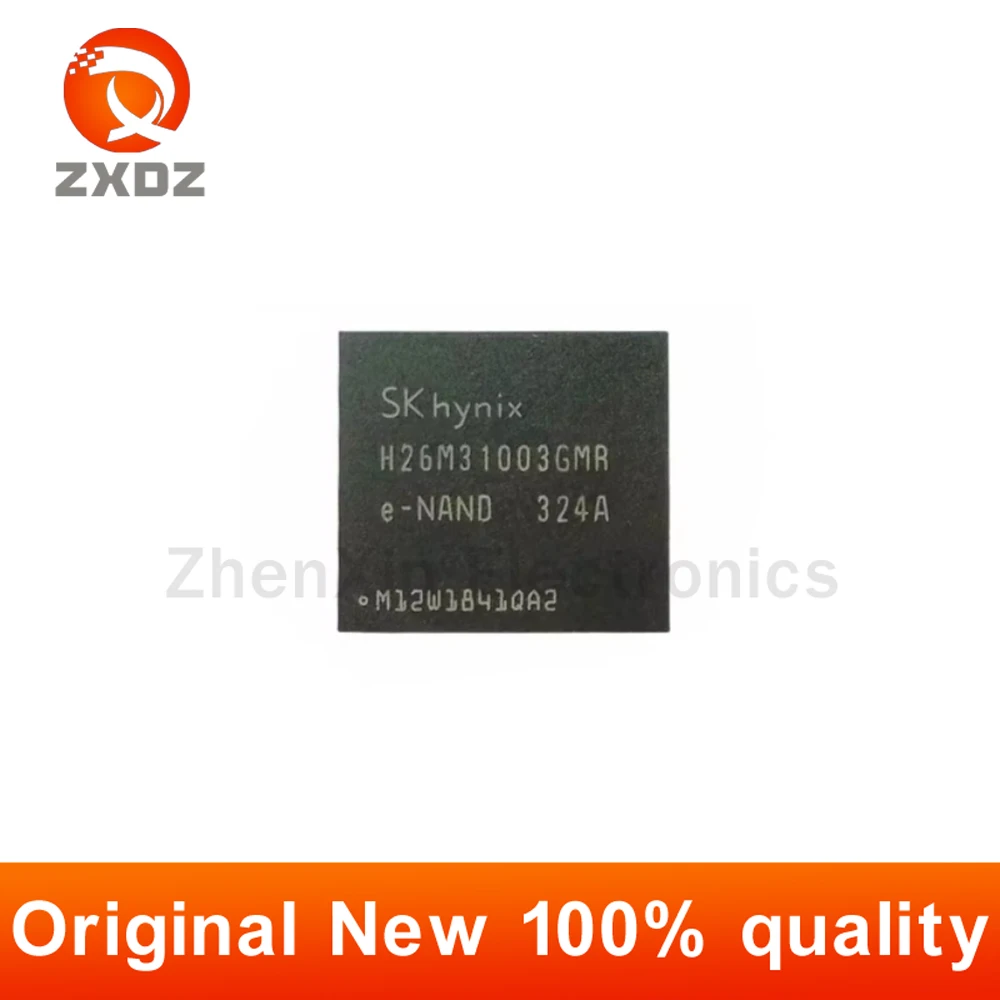 1pcs/lot Original Genuine H26M31003GMR BGA-153 4GB eMMC ver4.5 NAND Flash Serial Integrated Circuit Chip H26M31003GMR BGA153