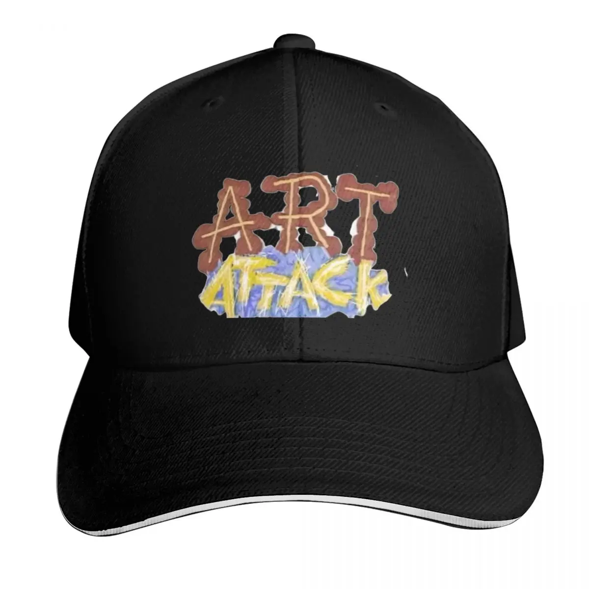 

Art Attack Vintage Childrens TV 1990s Baseball Cap Hat Beach Icon summer hat Winter hat Trucker Hats For Men Women's