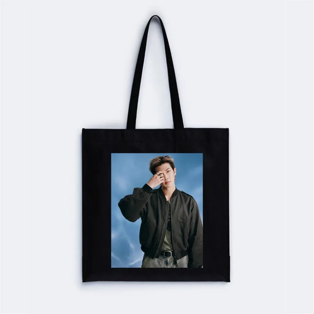 

Модная холщовая сумка-тоут с принтом 2026 года, на одно плечо, повседневная сумка для покупок, для студентов, для школы и ежедневных поездок, в наличии