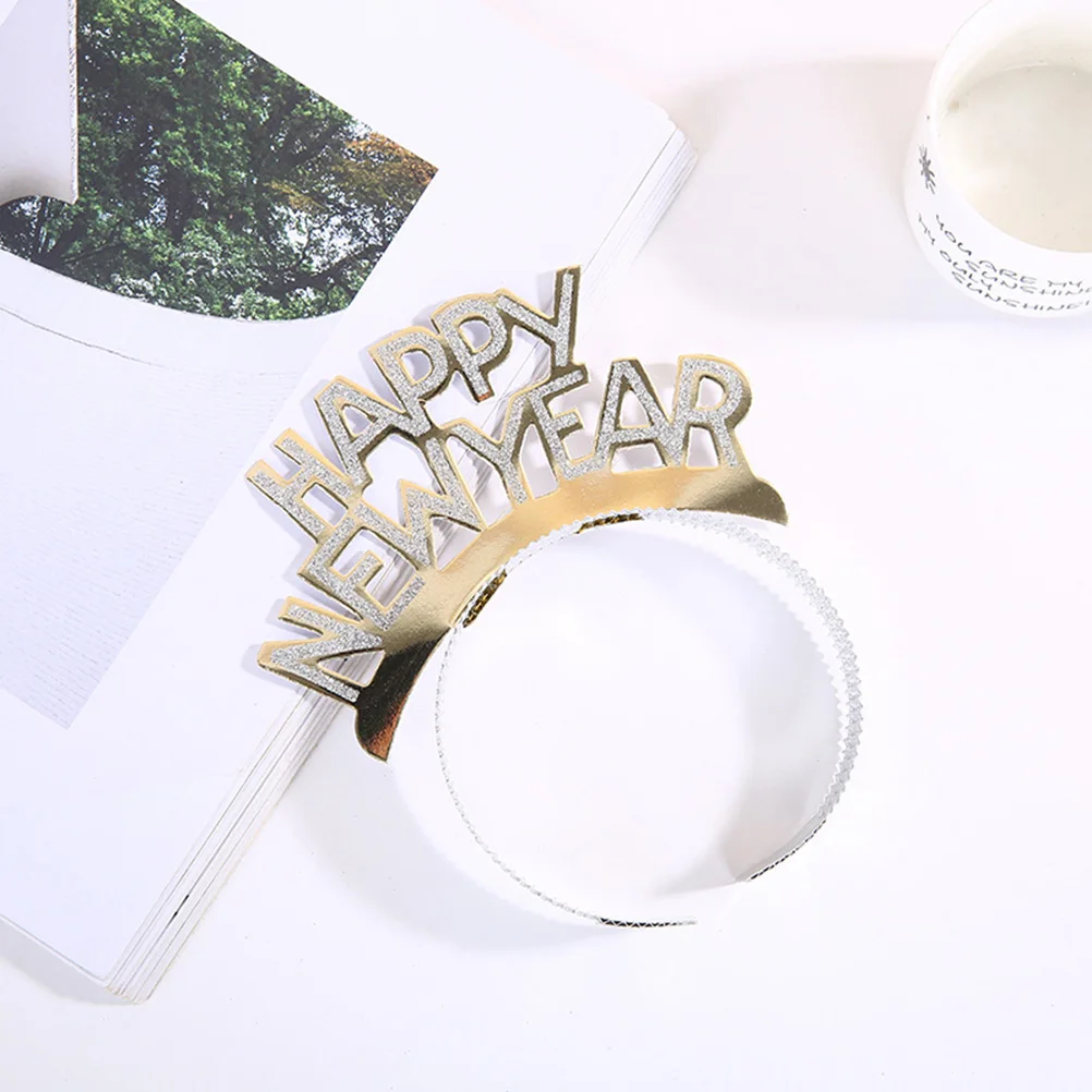 

6pcs New Year Headb s Kids Party Hair Hoops Letters Headdress Fashionable Unique Design Suitable Carnival Events Hair Tools