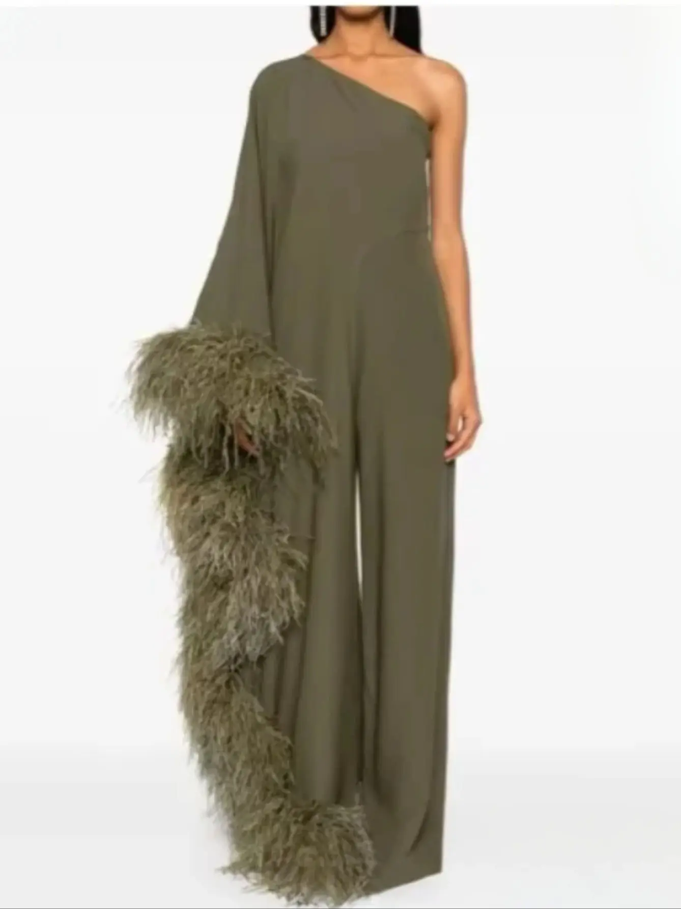 

Платье на заказ, свадебное платье, блузка, элегантное вечернее платье с перьями и рукавами на плечах, бальное платье с длинными рукавами в Саудовской Аравии