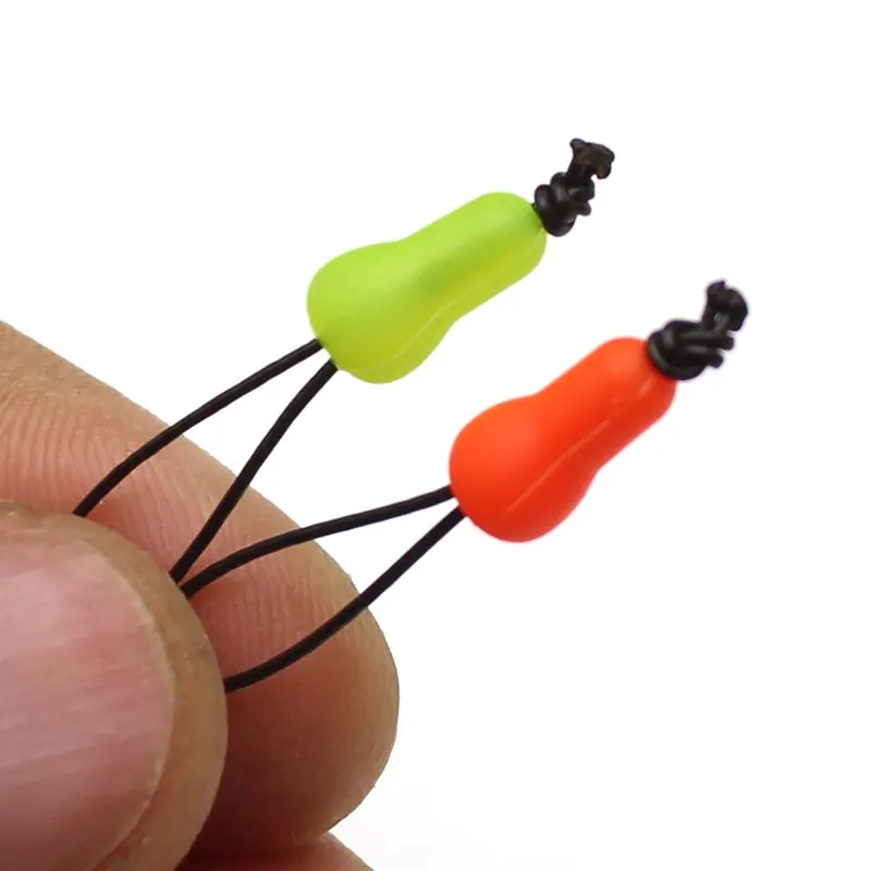 30 Uds. Conectores de pesca de carpa, cuentas de Dacron aptas para accesorios de Dacron elásticos sólidos de 8 ~ 10mm, aparejo de poste de carpa, aparejos terminales de pesca