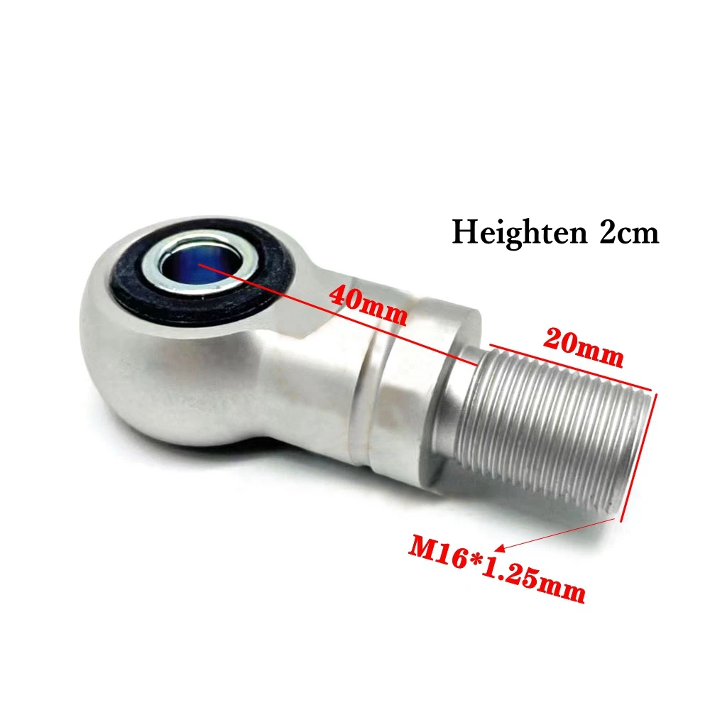 Shock Absorber Connector O round end motocycle shock heightening device motorcycle 18mm/40mm/60mm damper height increase part