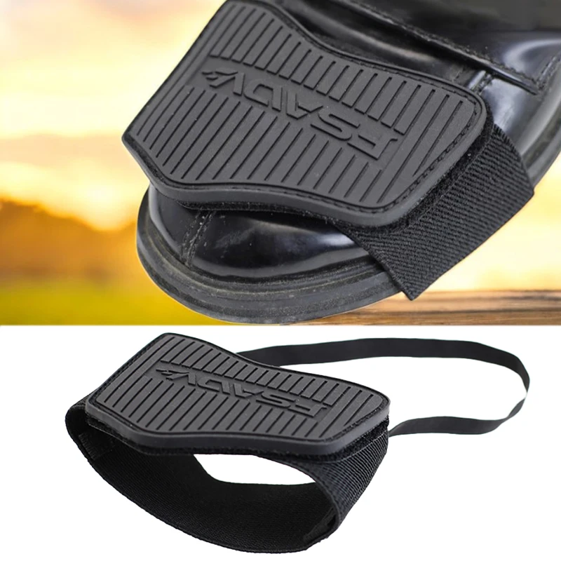 Fashion Rubber Motorcycle Shoes Protection Gear Shift Pad Anti-skid Gear Shifter Lightweight Boot Cover Shifter Guards Protector