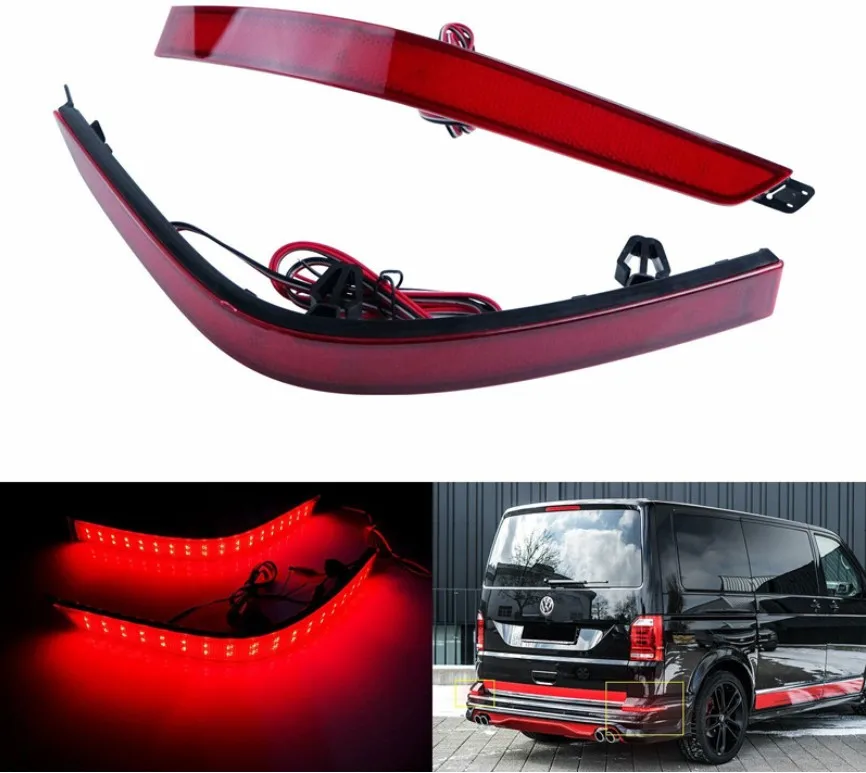 car accessories bumper tail light for Volkswagen Caravelle T5 rear light taillight Reflector for VW Caravelle T5 fog