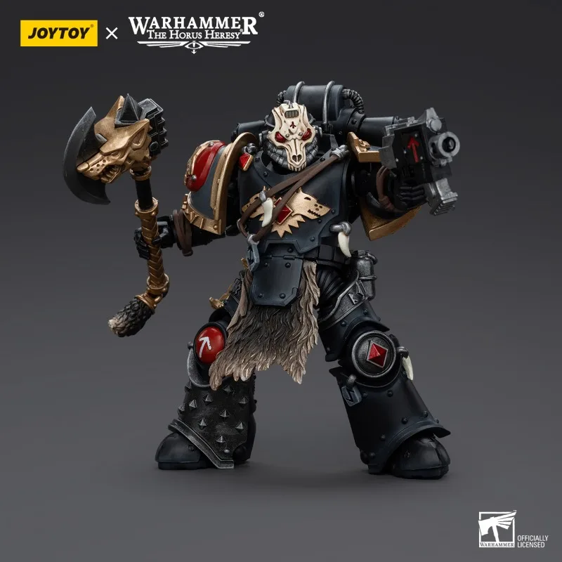 Figura de Ação Joytoy Warhammer, Space Wolves, Leman Russ, Primay da VI Legião, Pacote Deathsworn, Modelo 5, 40k, 1:18, Spot Goods