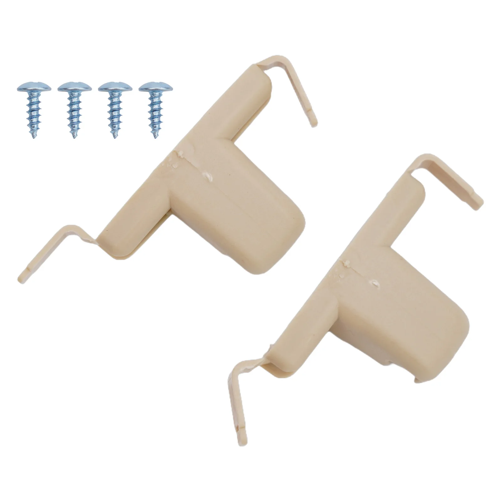 2pc For Bmw 3 5 7 Series E46 E38 E39 E53 51168174715 51168243575 Car Beige Sun Visor Clip Mirror Holder Bracket Hanger