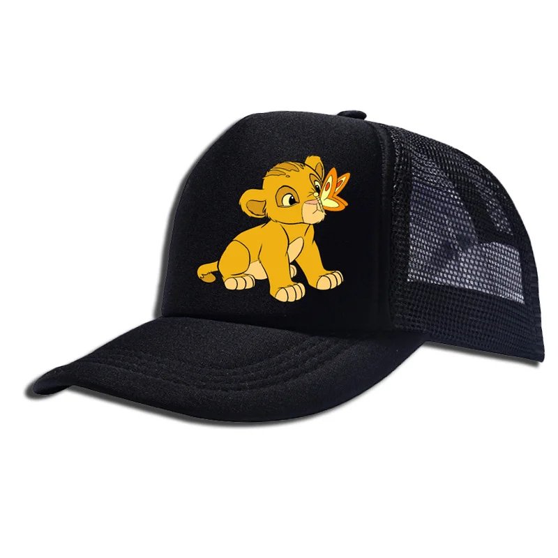 2024 Lion King Children\'s Baseball Hat New Cool Cartoon Peaked Cap Outdoor Sports Sun Protection Casual Boy Sun Protection Hat