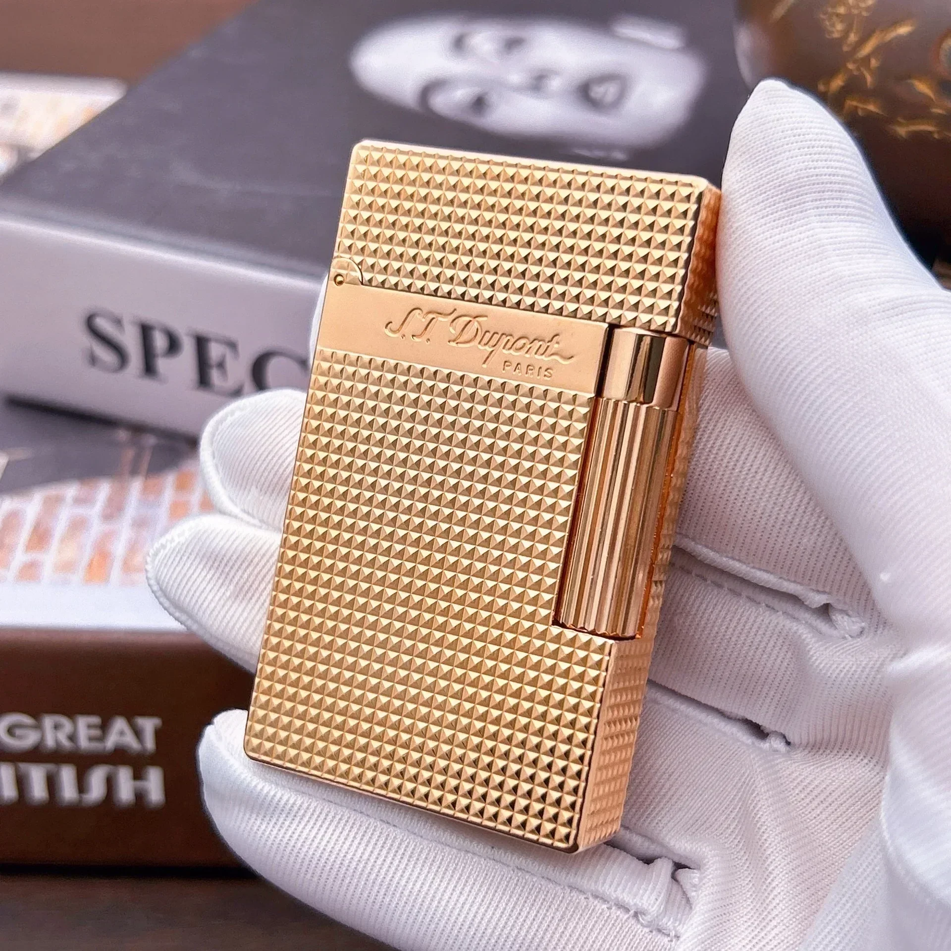 

S.T. Dupont lighters, new generation 2, crisp sound lighters, Dupont agent processing factory, top quality