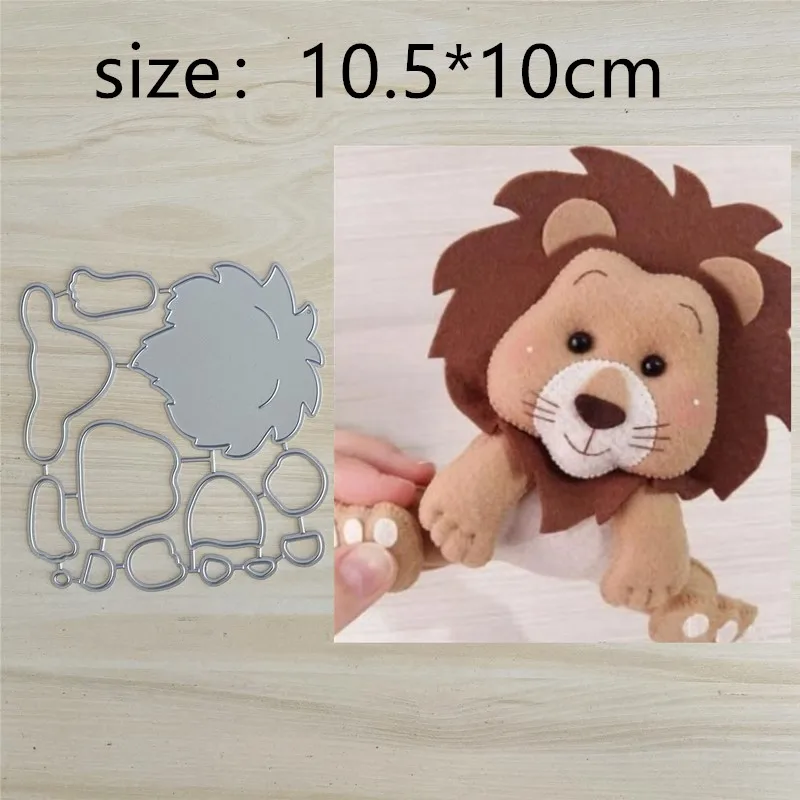 

Lion Metal Cut Dies Stencils for Scrapbooking Stamp/Photo Album Decorative Embossing DIY Paper Cards