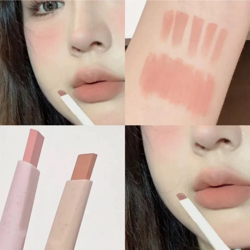 Delineador de labios ligero y suave, delineador de labios rosa nude, duradero, no se decolora fácilmente, no se quita el maquillaje