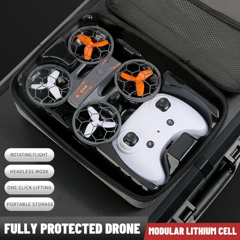 Lenovo Mini Rc Drone 4Ch 6-osiowy tryb bezgłowy helikopter 360 stopni z klapką Quadcopter zabawki Mini dron dla dzieci