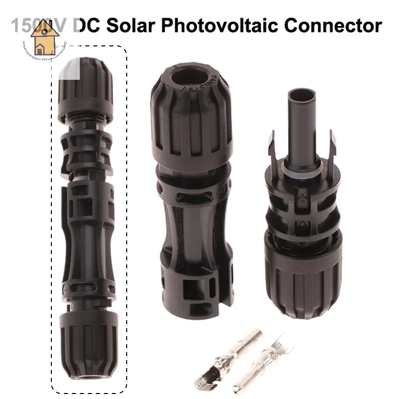

Waterproof Solar Plug Connectors 1500V 30A IP68 Male/Female for Solar Panels