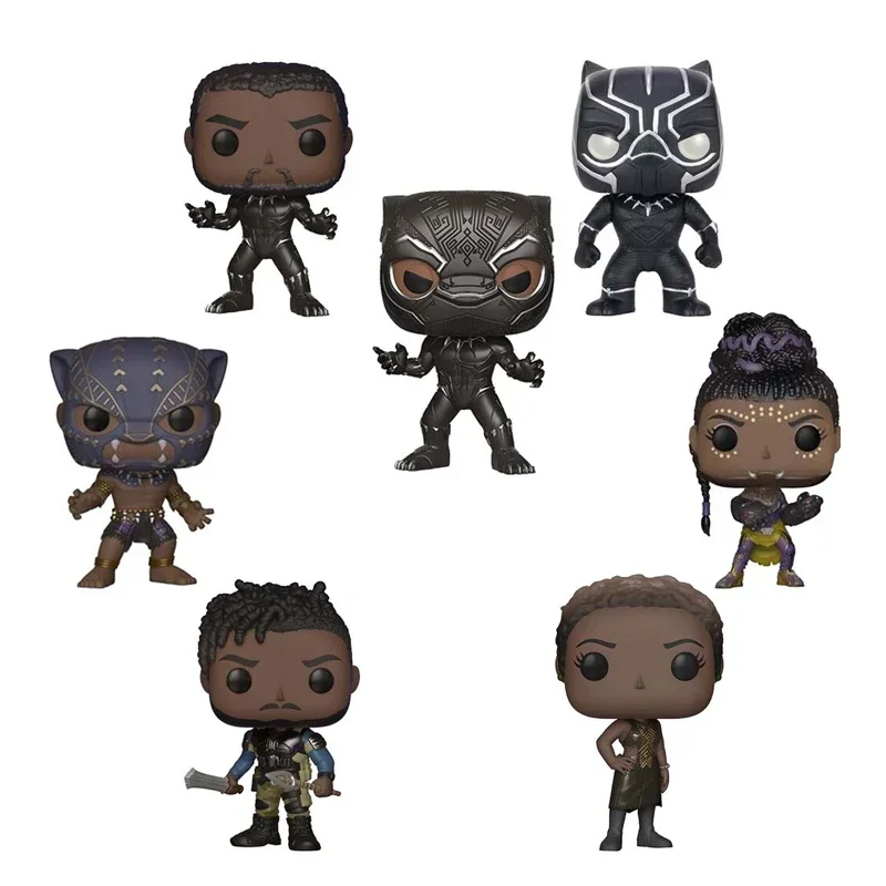 FUNKO POP Movie Black Panther #274 #273 ERIE KILLMONGER #278 Action Figure Toys Collection Dolls Gifts for Children POP Figure