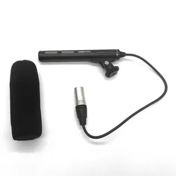 For ECM-XM1 Sharp Camera Directivity Microphone Professional DSLR Condenser Video Interview Microphone Spare Accessories