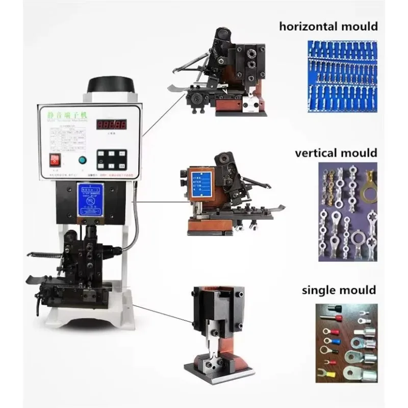 High Quality Full Automatic Terminal Model Horizontal Vertical Feeding Applicator Mold for Crimping Machine