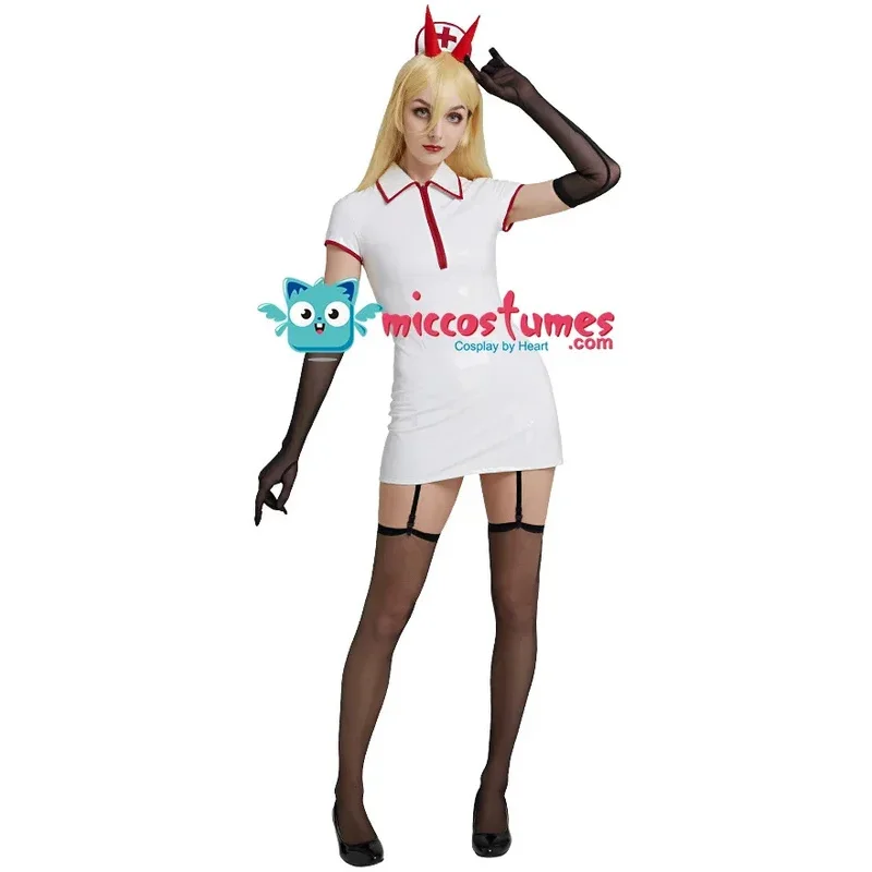 

Женский карнавальный костюм убийцы Makima, подходит для аниме-выставок на Хэллоуин