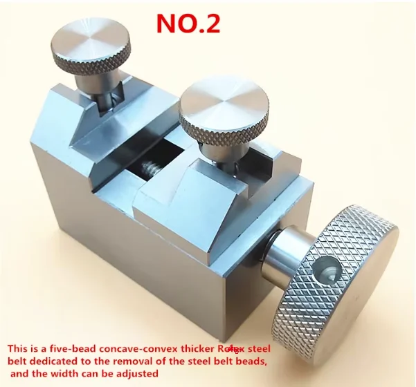 Tlf ferramenta de desmontagem de pulseira de relógio de aço inoxidável de alta qualidade para pulseira de metal RL-X limpa e polir o removedor de pulseira de relógio