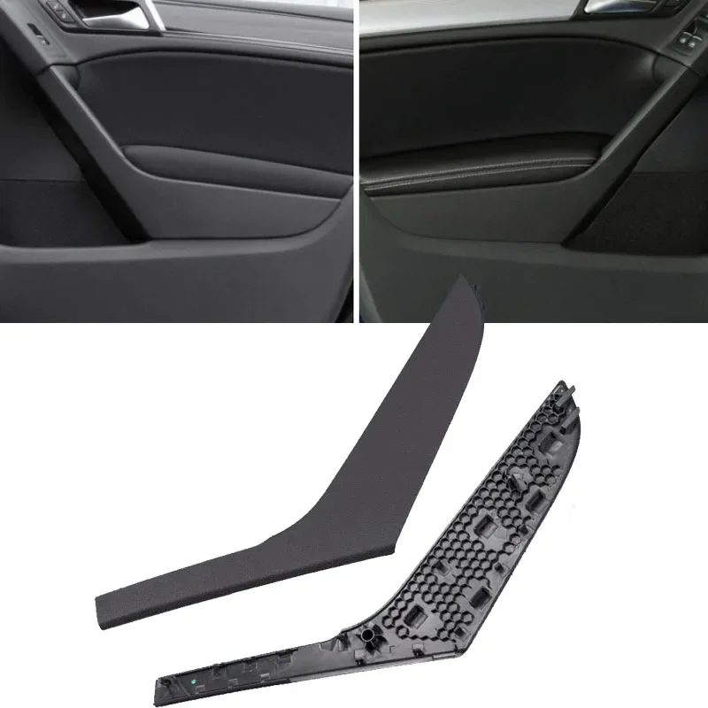 Interior Door Pull Handle Cover Trim Left Right or Pair for VW Golf 6 MK6 GTI 2009-2013 5K4868039A 5K4868040A