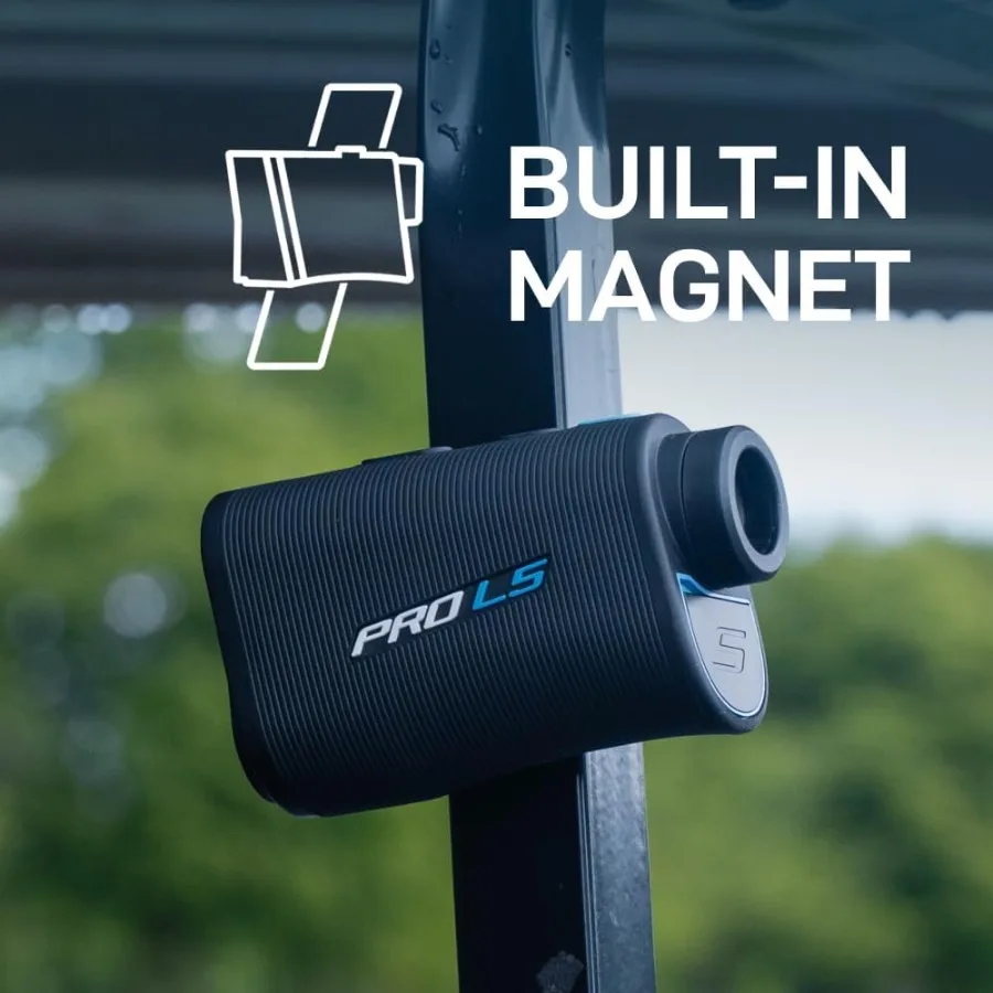 OLED 디스플레이, 어댑티브 슬로프 기술, 타겟락 진동 기능을 갖춘 골프 거리측정기, 1300야드 측정 범위, x7 확대