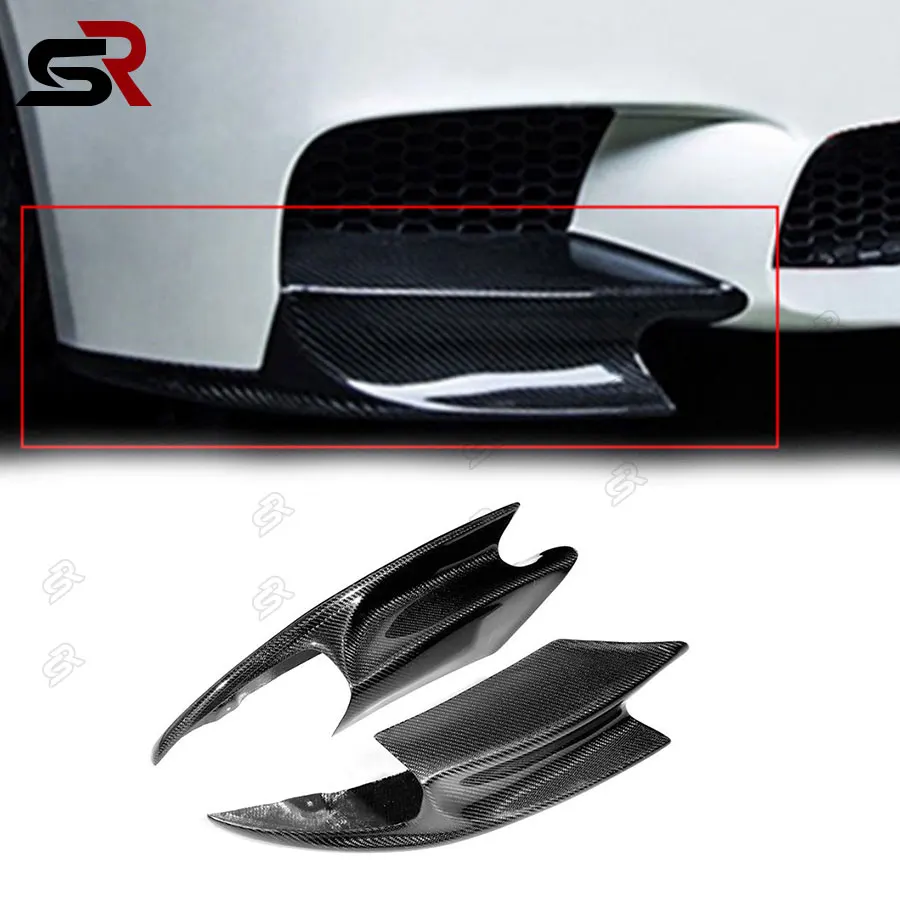 

For BMW 5 Series F10 Sedan 4 Door 2011-2017 Carbon Fiber Car Front Bumper Front Lip Front Scoop Splitter Spoiler Body Kit