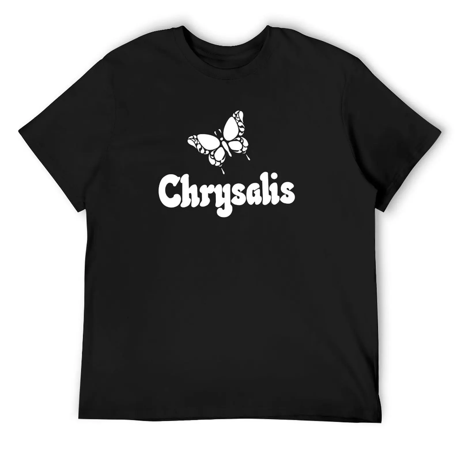

Chrysalis Label T-Shirt hippie clothes heavyweights street wear kawaii clothes vintage t shirt men