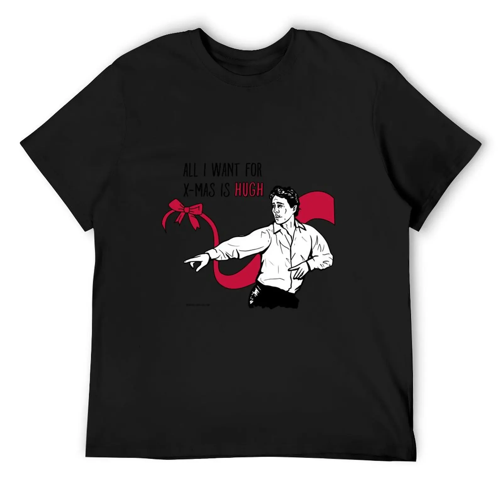 All I want for X-mas is Hugh T-Shirt anime stuff cotton graphic tees anime t shirts mens t shirts