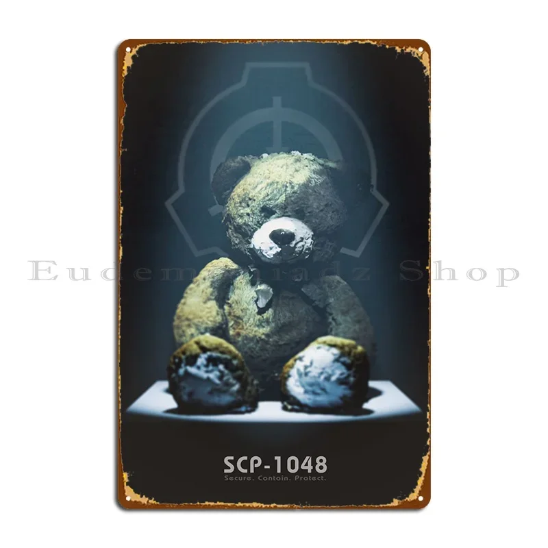 Scp 1048 Metal Sign…