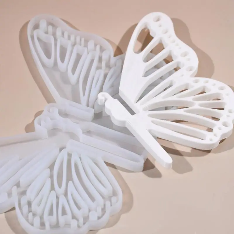Y08C Sturdy Silicone Ornament Mold For Unique Butterfly Insect Creations