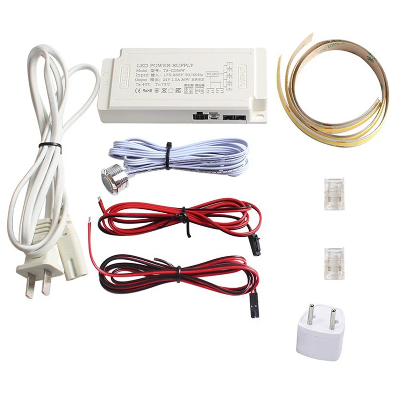 

Hot-A39R-3D Printer Sensor Control LED Light Strip 3D Printer COB LED Light Bar Strip For VORON 2.4 VORON2.4 R2 VORON Trident