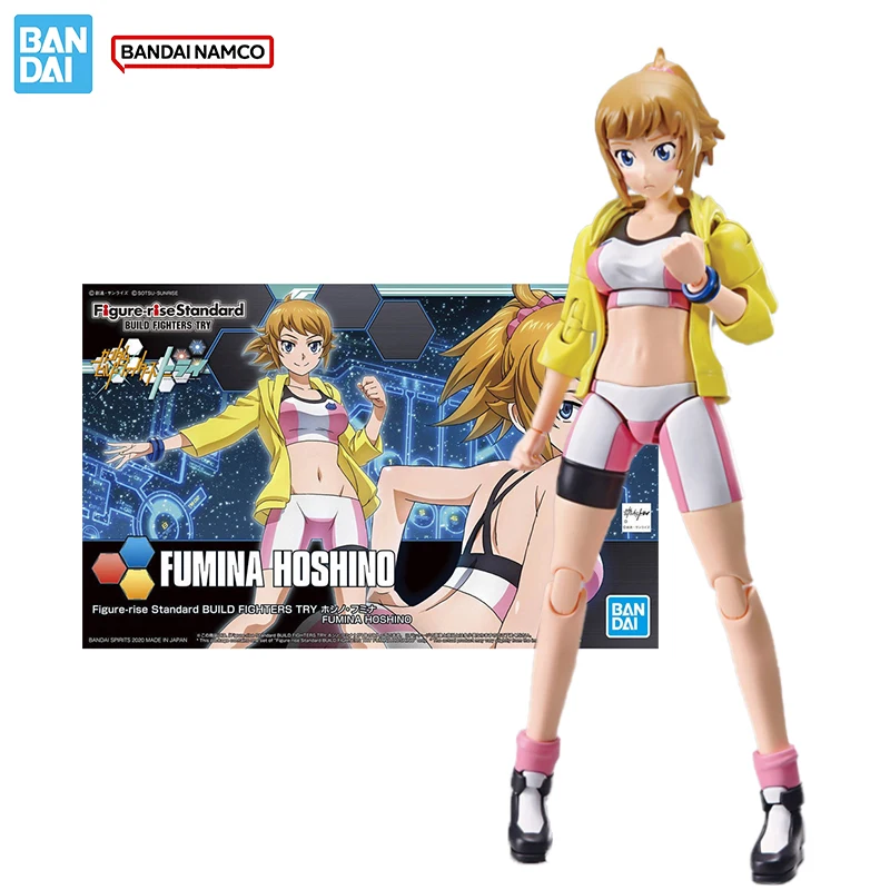 

Bandai Original Genuine Figure Gundam Model Kit Figure-rise Standard Fumina Hoshino Collection Action Figure Model Toys Gifts