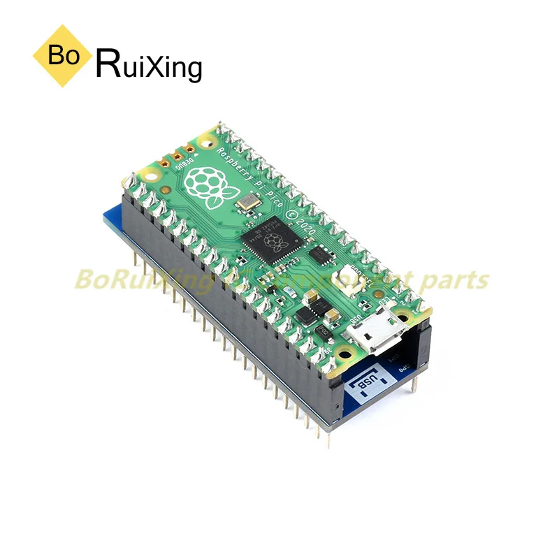 5PCS/LOT Pico BLE Raspberry Pi Pico Bluetooth 5.1 Dual Mode Expansion Board UART Wireless Communication Module 5V 3.3V