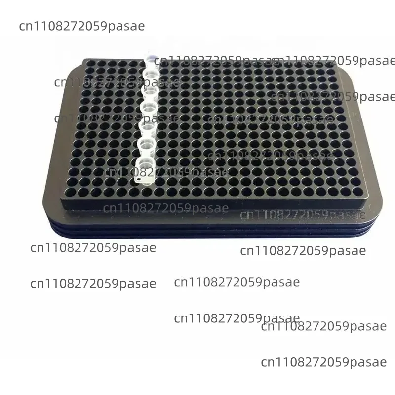384-well U-shaped Metal Conductive Tube Cooling Rack for Thermostatic Equipment