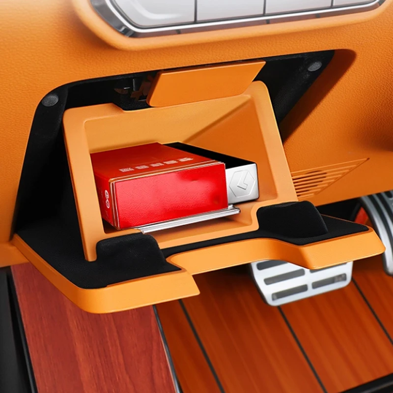 

For GWM TANK 500 Hi4t/z 2025 2026 Driver's Storage Box Silicone Material Waterproof and Dustproof Car Accessories