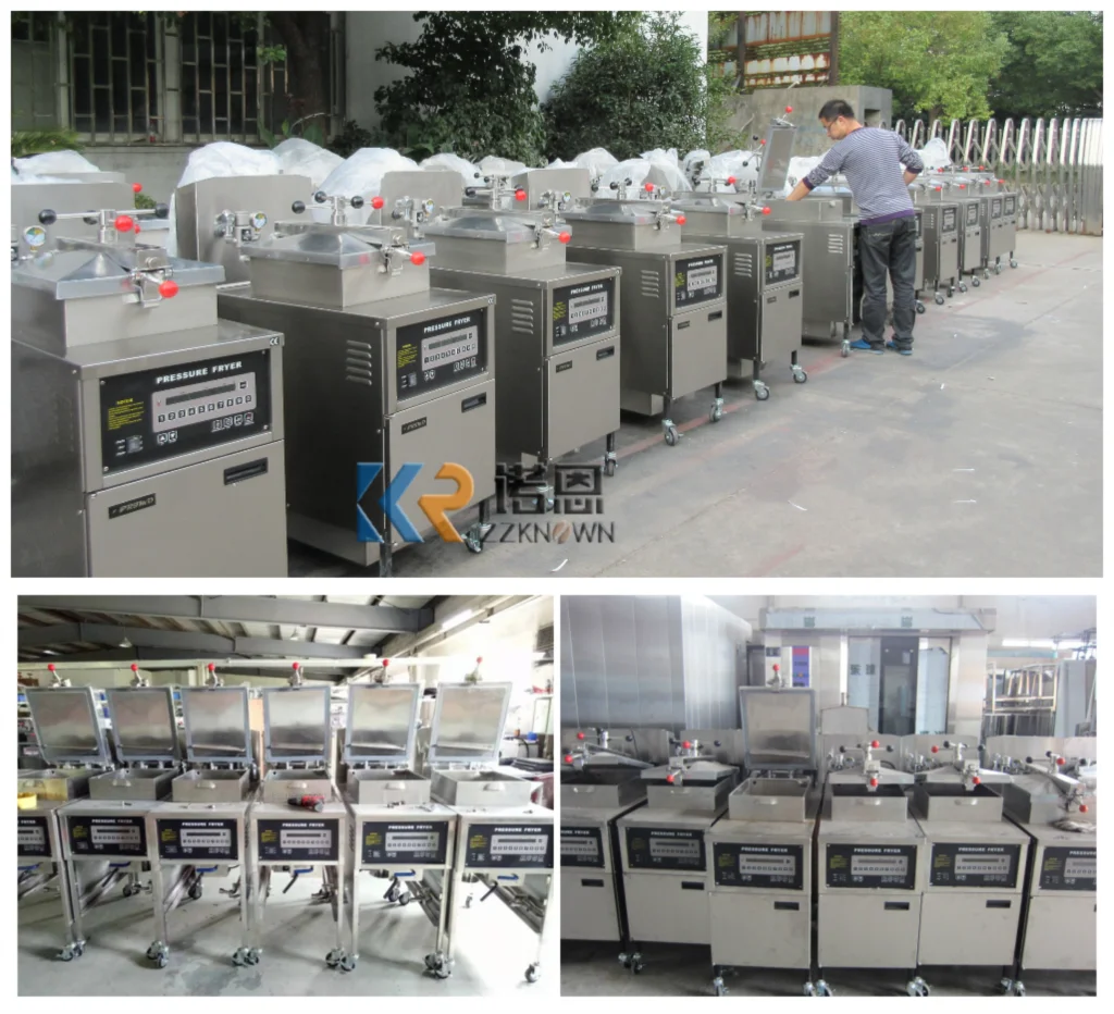 Komersial ayam Fryer industri listrik goreng Henny ayam chip dalam tekanan listrik penggoreng Oven Penny CE