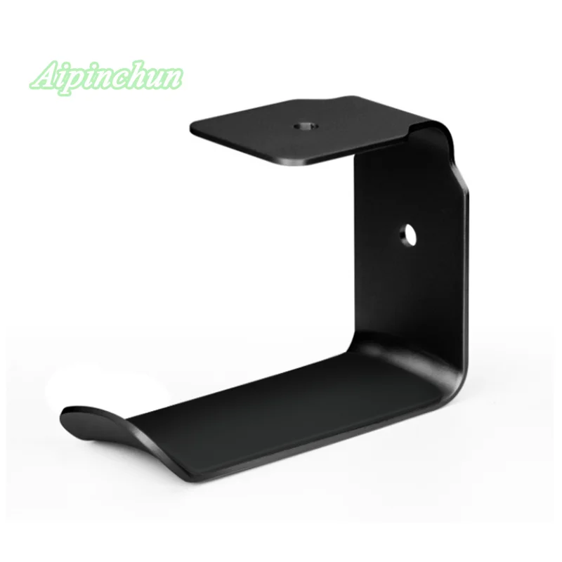 Aipinchun Universal Kopfhörer Halter Headset Kleiderbügel Metall Aluminium Legierung Wand Haken Kopfhörer Stehen Rack Mit Klebstoff Aufkleber