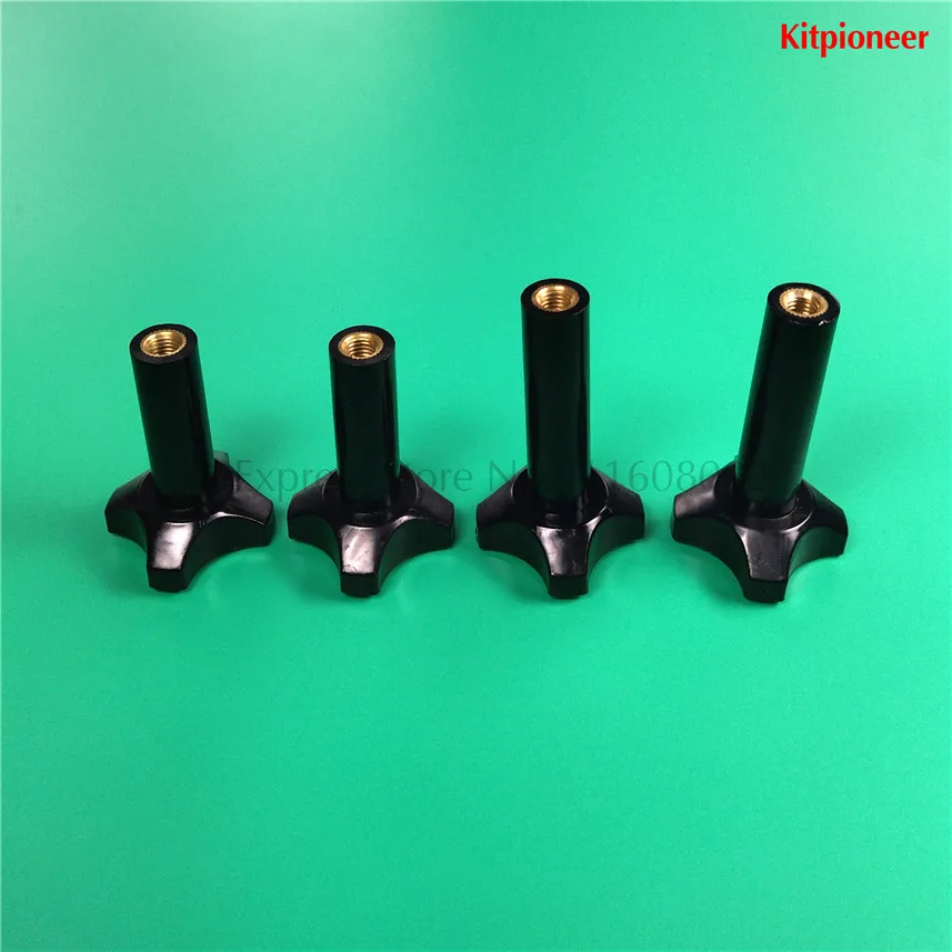 Four Tight Nuts M8 Spare Parts 2 Short 2 Long Clamping Nuts Accessories For Vevor Soft Serve Ice Cream Machines Replacements