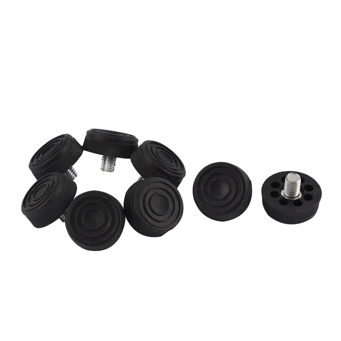 8pcs 30xM8x10 Adjustable Leveling Foot Furniture Desk Sofa Adjustable Leveling Threaded Glide Feet Cabinet Table Floor Protector