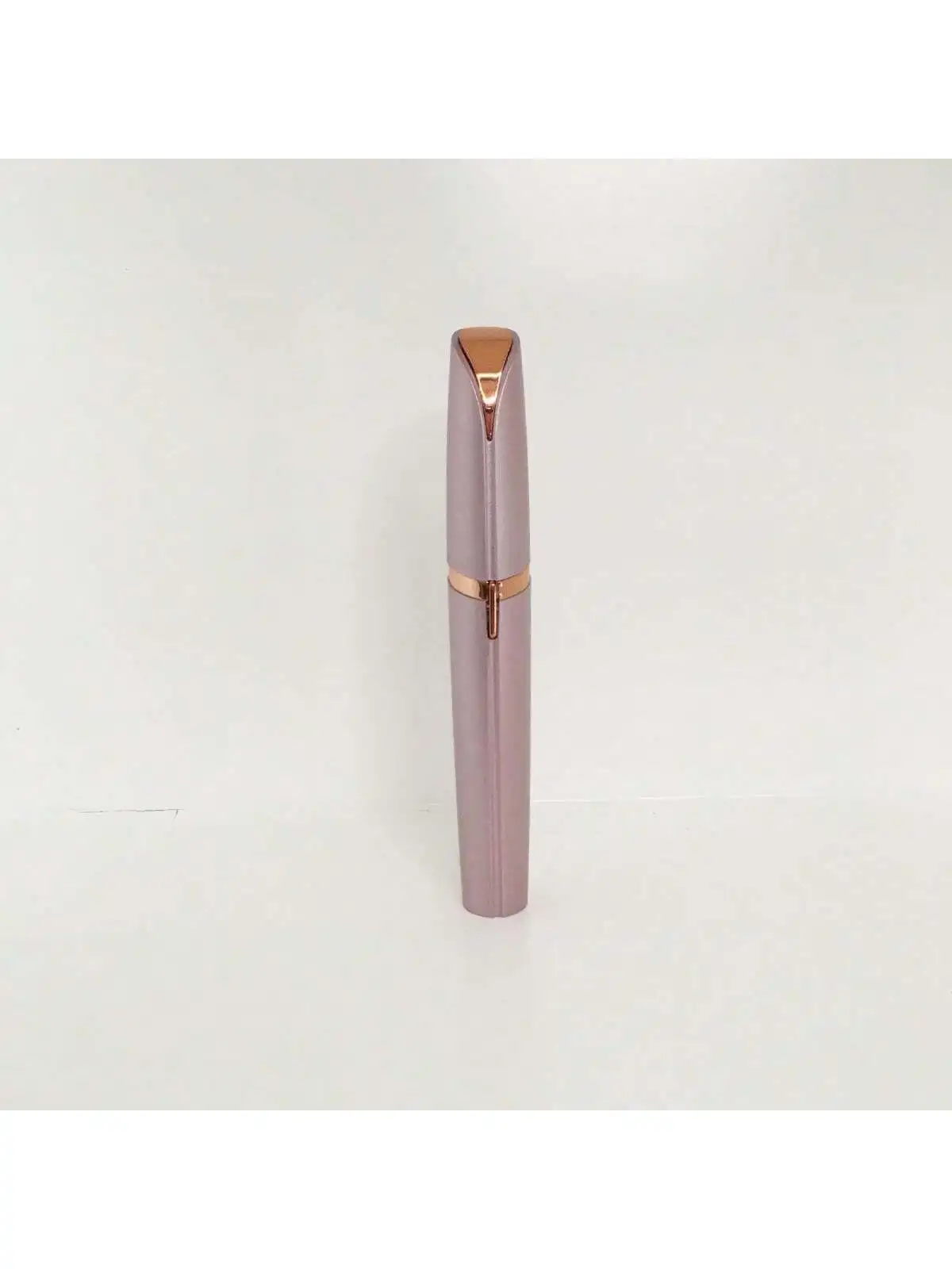 1 Stück ABS Tragbarer Augenbrauentrimmer Tragbare Augenbrauen, schmerzloser weißer Augenbrauentrimmer, Augenbrauenfixierungsstift für Damen Automatischer Eye-B