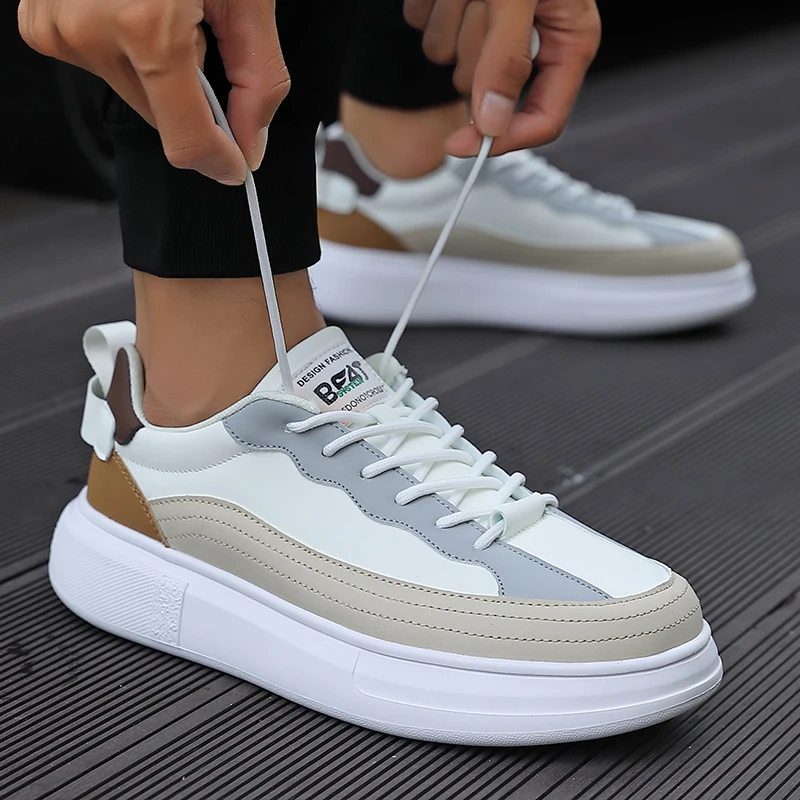 

36-45 Couple Running Platform Shoes for Boy Casual Board Shoes for Men's Sneakers Luxus Designer Tênis Masculino Tennis Student